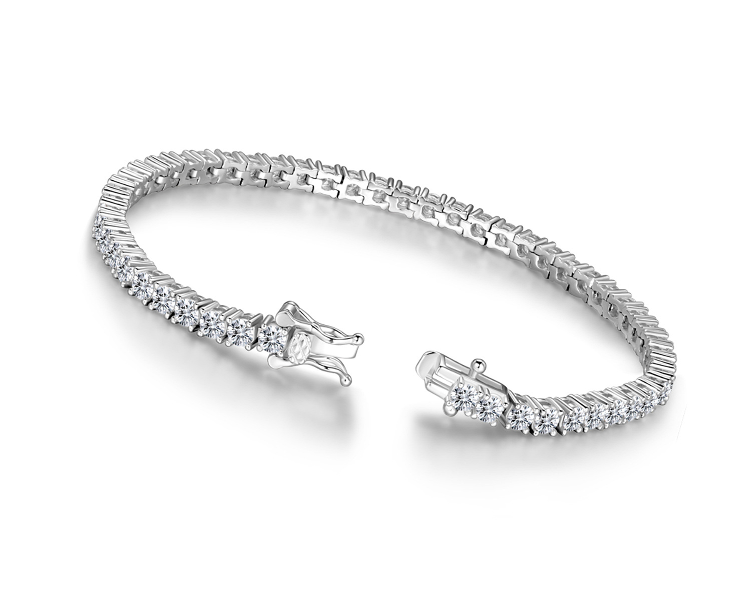 blanc[3mm zircon] k platine-16.5cm