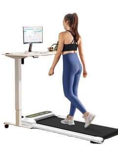 Abd 2025 uzaktan kumanda ile 1 ForOffice içinde masa koşu bandı <span class=keywords><strong>2</strong></span> altında gemi hazır, koşu bandı siyah yürüyüş - Product Image 1