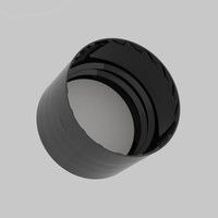 18mm 20mm 24mm 28mm 30mm 38mm 43mm bouchon à vis couvercle de bouteille en plastique