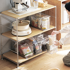 <b>Refrigerator</b> Storage Box Drawer Type Food Grade With Handle For Fridge Organizer - Product Image 4