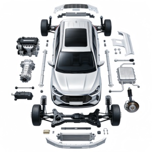 Yuchi ชุดกันชนหลังอุปกรณ์อะไหล่รถยนต์ชิ้นส่วน F01-2804501 X70 - Product Image 5