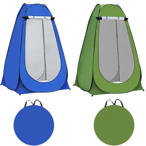 캠핑 장비 팝업 텐트 야외 샤워 텐트 캠프 휴대 가방 화장실 휴대용 탈의실