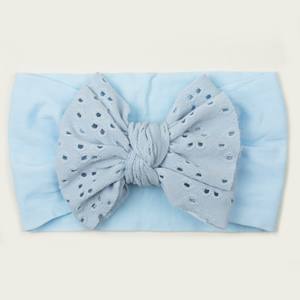 جديد القوس النايلون عقال الطفل لينة ومريحة بلون واحد عقال الأطفال رقيقة اكسسوارات شعر الطفل - Product Image 4