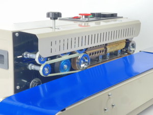 เครื่องซีลถุงแบบต่อเนื่อง FR-900 เครื่องซีลแบบแนวนอน ควบคุมอุณหภูมิแบบดิจิตอล - Product Image 5