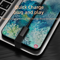 Convertisseur de transmission vidéo HD de type C en forme de U adaptateur de charge de coussin de téléphone Super Faster Data Gamer avec sortie d'angle DC