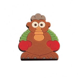 Custom Magnetic 3D PVC School Lapel Pin Badge Factory Embossed Rubber Logo Sequin Decoration Silicone <b>Label</b> Nickel-Free Finish - Product Image 5