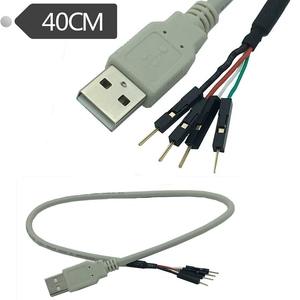 Customized Single USB Male Head Cable 1P with 2.54mm Housing <strong>Wires</strong> Cables Assemblies - Product Image 1