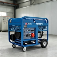 Générateur diesel industriel 18 kW, marque Yuchai, modèle YC18GF-3, groupe électrogène diesel de type ouvert 20 kVA avec réservoir de carburant de 40 L, autonomie de 9 heures