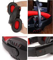 Casque de jeu filaire à son surround avec prise 3,5 mm et micro compatible avec PS4 Xbox One PC Ordinateur portable pour les joueurs