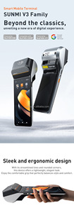 <strong>Android</strong> <strong>Pos</strong> Terminal with <strong>Printer</strong> Sunmi V3 6.75 Inch 4G NFC Wifi <strong>Android</strong> 13 <strong>Barcode</strong> <strong>Scanner</strong> <strong>Pos</strong> Pda - Product Image 4