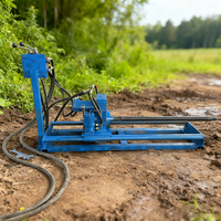 Machine de forage hydraulique pour le tirage de tuyaux, pose efficace de pipelines souterrains, foreuse de traversée de pipeline
