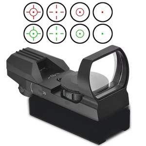 Mira Holográfica Táctica Profesional con <span class=keywords><strong>4</strong></span> Retículas, Punto Rojo y Verde para Caza, HD101, Óptica Reflex, Resistente al Agua, <span class=keywords><strong>Precio</strong></span> de Fábrica - Product Image 2