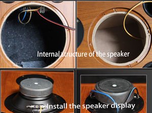 <span class=keywords><strong>Altavoces</strong></span> de Tres Vías de 200W y 10 Pulgadas Sistema de Cine en Casa de Alta Fidelidad <span class=keywords><strong>Amplificador</strong></span> de Sonido y Audio Altavoz de Estantería Monitor Pasivo - Product Image 5