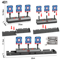 Cible de tir électronique Luger Sound Light avec système de notation automatique, conception à réinitialisation automatique, jeu de tir de haute précision pour enfants