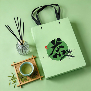 Sac shopping en carton brun, impression CMYK personnalisée, sac cadeau robuste pour l'emballage de vente au détail général - Product Image 5