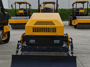 รถบดถนนแบบสั่นสะเทือน 2 ลูกกลิ้ง ยี่ห้อจีน รุ่นพรีเมียม ขนาด 4 ตัน รุ่น SR04D คุณภาพเยี่ยม มีสินค้าพร้อมส่ง ขายดี - Product Image 4