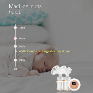 Meilleures ventes Pompe à <span class=keywords><strong>lait</strong></span> <span class=keywords><strong>électrique</strong></span> ultra silencieuse, indolore, rechargeable, confortable, pour une collecte et un stockage sans effort - Product Image 5