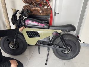 Bicicleta Elétrica Personalizada de Fábrica com <span class=keywords><strong>Motor</strong></span> Duplo e Freio a Disco, Bicicleta Elétrica de Estrada 48V 60V 20 polegadas - Product Image 5