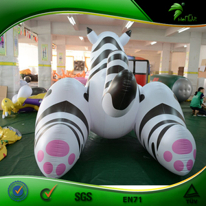 Hongyi PVC0.4mm พองเสือขาวพองโกหกการ์ตูนบอลลูนพองเซ็กซี่ของเล่นจิ๋ม - Product Image 5