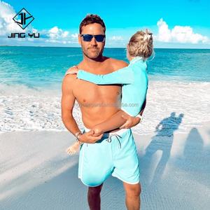 Maillots de bain pour enfants personnalisés avec logo imprimé, tissu écologique, maillots de bain pour filles, maillots de bain pour la famille, shorts de bain pour enfants, fabricants de maillots de bain - Product Image 6