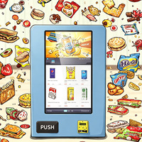 Distributeur automatique en libre-service avec écran tactile 21,5 pouces, fonction SDK, combo de cartes à collectionner et distributeur automatique de pièces de monnaie