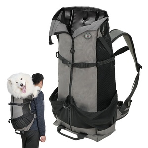 Portador de mochila para perros grande de lujo para viajes en bicicleta y motocicleta, suministros para mascotas con malla transpirable para perros - Product Image 4