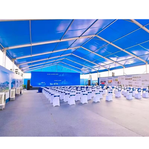 Carpas de Iglesia comerciales de fiestas transparentes de alta calidad, estructuras de boda, <span class=keywords><strong>detalles</strong></span> de salón de bodas portátiles <span class=keywords><strong>para</strong></span> <span class=keywords><strong>eventos</strong></span> - Product Image 1
