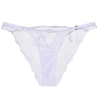 Braguitas Bikini de Estilo Francés para Mujer, Sexys, Delgadas, Transpirables, Cómodas, de Cintura Baja y Color Sólido