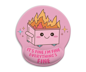 Comfortabele Muismat Met Gel Polssteun Glad Oppervlak Antislip Pu-Basis Voor Computer Laptop Kantoor - Product Image 1