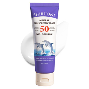 Protector Solar Mineral de Óxido de Zinc SPF50 a Prueba de Agua, Cuidado de la Piel, Hidratante, Protección Solar, Venta al Por Mayor - Product Image 2