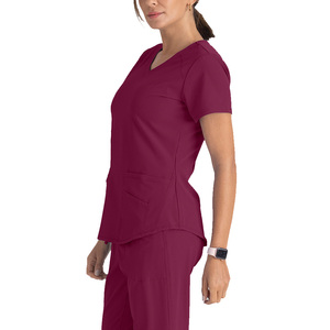 Preventa uniformes médicos y uniformes de hospital Mujeres Chaqueta de enfermera de manga larga y conjunto de traje médico - Product Image 5