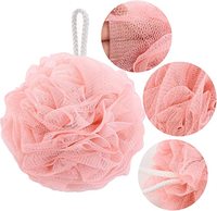Bain douche luffa éponge exfoliante corps éponges de bain pouf