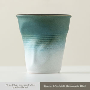 Customs logo Coffee Cups <b>Hand</b>-<b>molded</b> Water Coffee Mug Ceramic Creative Cross-border Coffee Mug - Product Image 5