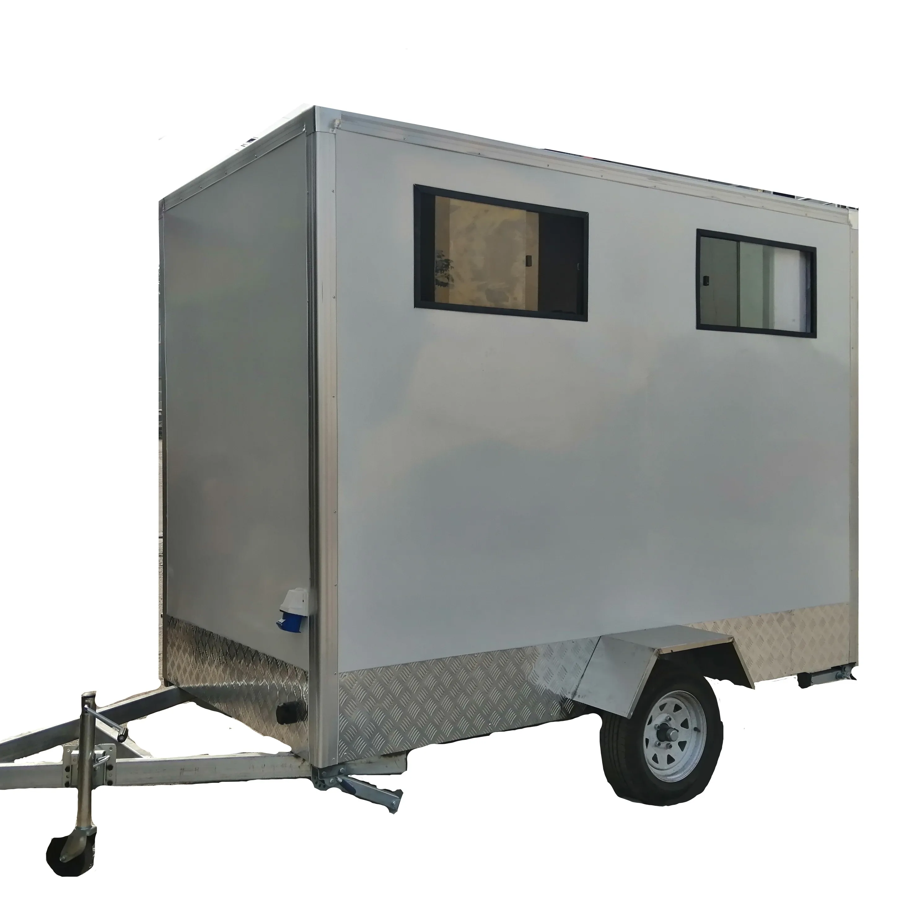 customize bathroom toilet for outdoor event hot dip galvanized rental Single toilet trailer