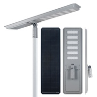 Farola Solar y de Corriente Alterna Todo en Uno de Alta Eficiencia, Resistente al Agua IP66, con 5 Años de Garantía para Iluminación de Carreteras Rurales