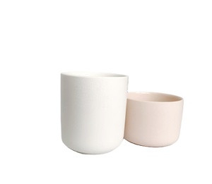 Vases à bougies en céramique de luxe personnalisés en gros, contenants à bougies vides, pots à bougies écologiques - Product Image 2