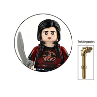 Figuras de Acción Miniatura de Personajes del Juego Escena Apocalíptica DT8908, Joel y Ellie, Bloques de Construcción Educativos de Plástico, Mini Juguetes para Niños