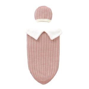 Kantong tidur bayi rajut kustom selimut bayi bedong bayi selimut bedong pembungkus tidur bayi baru lahir - Product Image 4