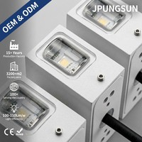 Applique murale LED extérieure en aluminium blanc 3W de style moderne pour couloir