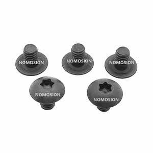 NOMOSION <b>M4</b> Pan Head <b>Screw</b> 12mm Cap Diameter Black Coated Carbon Steel Class 12.9 Metric Thread - Product Image 2
