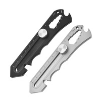 Couteau utilitaire multifonctionnel Bochen, très vendu, en acier premium, couteau à découper, lames détachables, outils portables pour l'extérieur