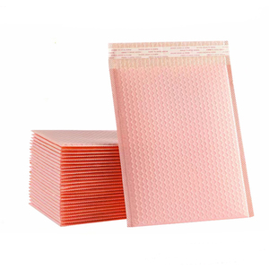 Sacs enveloppes en mousse rose personnalisés par le fabricant, pochettes à bulles colorées, fournitures d'emballage pour vêtements et bijoux - Product Image 6