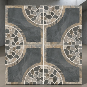Dalles de parking en porcelaine numérique 400x400mm les plus vendues, antidérapantes, texture solide, pour sols extérieurs et jardins - Product Image 4