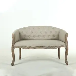 New Design Modern Beige Polyester Fabric Big Soft Leisure Chair Bedroom