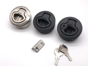 समुद्री नाव दरवाजा ताला स्टेनलेस स्टील फ्लश खींच कुंडी लिफ्ट स्लैम कुंडी - Product Image 3