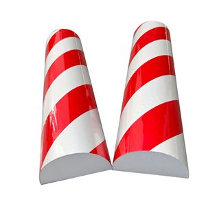 Protectores de Esquinas de 48 mm de Grosor, Reflectantes, de Ángulo Recto, para Garajes y Estacionamientos, Bloques Anticolisión, Protección IP65 - Product Image 1