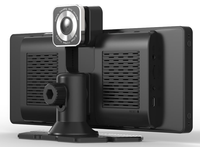 10.26 pouces IPS tactile sans fil Carplay Android Auto Dash Cam écran 4K avant 1080P caméra arrière pour Bluetooth Audio voiture boîte noire