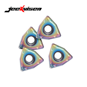 JEEKVISEN WCMT080412-SF JS115P OEM Herramienta de torneado para torno, inserto de carburo de tungsteno para taladro en U para torneado CNC - Product Image 4