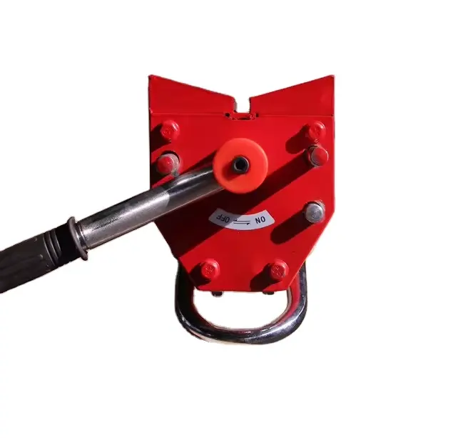 CE Certificate V-Type Magnetic Lifter 400KG-3000KG For Round Metal Steel Permanent Magnet Lifting Equipment Tool