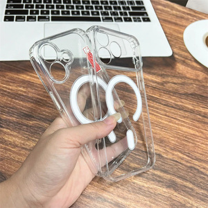 <span class=keywords><strong>Funda</strong></span> Transparente Rígida para Teléfono, Compatible con <span class=keywords><strong>iPhone</strong></span> 17Air, 17 <span class=keywords><strong>Pro</strong></span> <span class=keywords><strong>Max</strong></span>, 16, 15 Plus, 14, <span class=keywords><strong>13</strong></span>, 12, 11, Magnética, <span class=keywords><strong>Original</strong></span> - Product Image 5